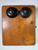 Antique Stromberg Carlson Wooden Telephone with Hand Crank and Bell NOT ... - £92.02 GBP