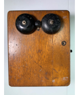 Antique Stromberg Carlson Wooden Telephone with Hand Crank and Bell NOT ... - £91.51 GBP
