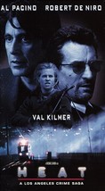 Heat...Starring: Al Pacino, Robert DeNiro, Val Kilmer (used VHS) - £12.82 GBP