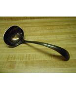 silver ladle G48 ~ not sure if this is silver or silver plate, but is tarnished