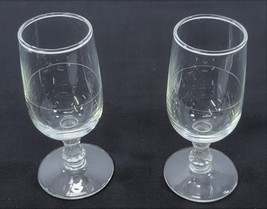 I) Set of 2 Liquor Alcohol Whisky Cognac Bar Shot Pedestal Glasses - €5,07 EUR