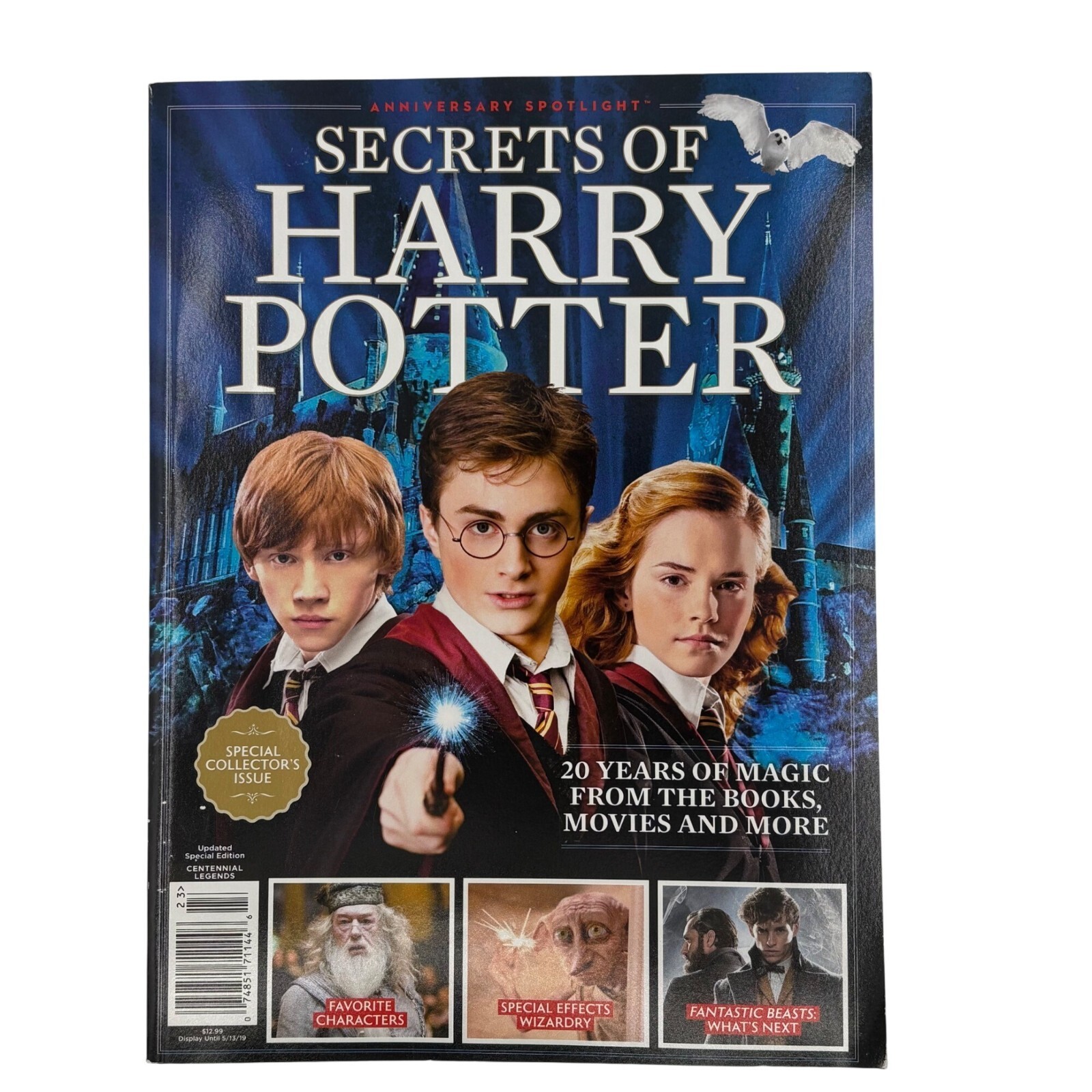 Secrets Of Harry Potter Magazine Anniversary Spotlight Special Collector... - $9.60