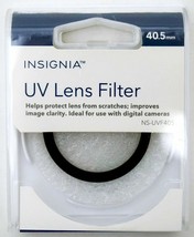 NEW SEALED Insignia NS-UVF405 40.5mm UV Camera Lens Filter Block Clear Protect - £4.39 GBP