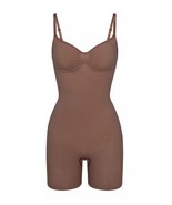 SKIMS Seamless Sculpt Mid Thigh Bodysuit Size XS Jasper Women&#39;s Shapewea... - $44.95
