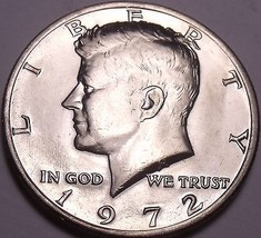 United States Unc 1972-P Kennedy Half Dollar~Free Shipping - £3.01 GBP