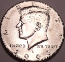 United States Unc 2003-D Kennedy Half Dollar~Free Shipping - $3.91