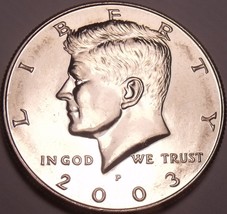 United States Unc 2003-P Kennedy Half Dollar~Free Shipping - $3.62