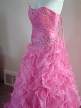 Pink Prom Dress Size 6 by Forever Yours MSRP $629 NWT  - $389.99
