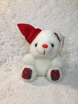 White Teddy Bear Candy Connections MegaToys Plush Stuffed Animal Toy - £1.91 GBP