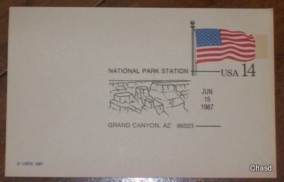 Grand Canyon National Park Postcard - $8.00