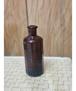1852 Alancasters Indian Vegetable Jaundice Bitters Glass Bottle No Cork 3&quot;  - $16.99