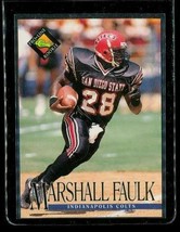 Vintage 1994 Classic Pro Line Rookie Football Card #329 Marshall Faulk Colts - £7.58 GBP