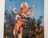 Roy Rogers &amp; Trigger Happy Trails Fan Club Lith Print USA 1950s 11 x 8.5&quot; - $11.83