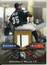 2005 UD All Star Classics Midsummer Swatches Dontrelle Willis MS DW Marlins - £2.79 GBP