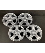 (4) Jeep Wrangler (2018-2023) Original Silver Wheels Rims + Caps 17&quot; Hol... - $8,353.56 MXN