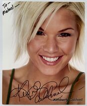 Kimberly Caldwell Autographed Glossy 8x10 Photo - $19.52 CAD
