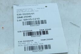 Passenger/Driver Calipers 163 Type Rear ML55 Fits 00-01 MERCEDES ML-CLASS 75497 image 2