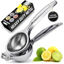 Zulay Easy To Use Sturdy Manual - Lime Squeezer, Lemon Juicer - Citrus P... - £20.45 GBP