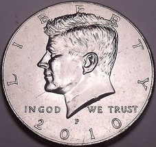 United States Unc 2010-P Kennedy Half Dollar~Free Shipping - $3.32