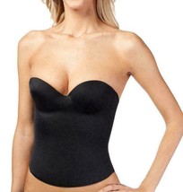 Women&#39;s Strapless Padded Push Up Shapewear Slimming Corset Black #2052 - £15.76 GBP