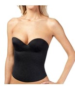 Women&#39;s Strapless Padded Push Up Shapewear Slimming Corset Black #2052 - $27.79 CAD