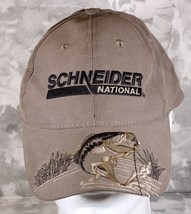 Schneider National Bass Fishing Adjustable Hat Cap K-Products - £9.12 GBP