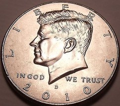 United States Unc 2010-D Kennedy Half Dollar~Free Shipping - $3.32