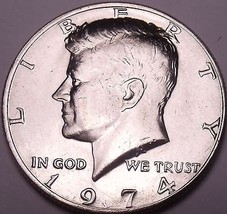 United States Unc 1974-P Kennedy Half Dollar~Free Shipping - $3.62