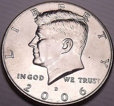 United States Unc 2006-D Kennedy Half Dollar~Free Shipping - £2.88 GBP