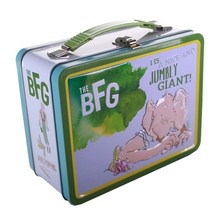 Metal Kids School Lunch Box with Handle Tin Storage Food Container The BFG Giant - £11.79 GBP