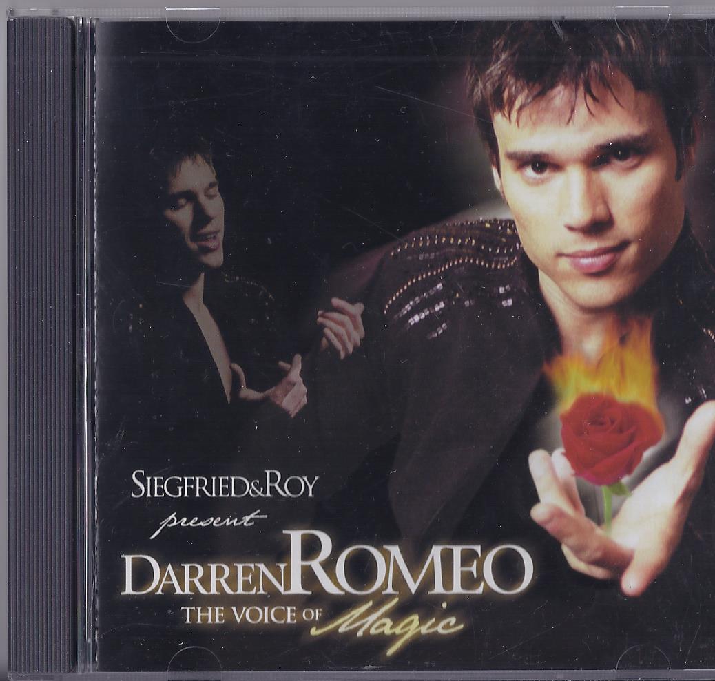 SIEGFRIED & ROY Presents DARREN ROMEO, The Voice of Magic Cd, Autographed - £15.69 GBP
