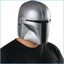 Star Wars Mandalorian Helmet The Mandalorian Cosplay Costume Helmets Hard PVC  - £43.20 GBP