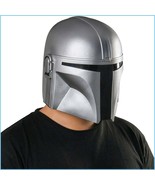 Star Wars Mandalorian Helmet The Mandalorian Cosplay Costume Helmets Har... - £42.50 GBP