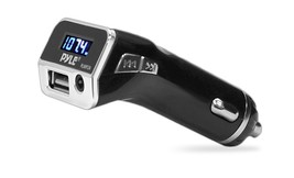 Pyle PLMP2A FM RADIO TRANSMITTER USB Port, 3.5mm AUX Input Car Lighter A... - £15.70 GBP