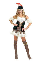 Robin&#39; Hood Honey Halloween Costume Adult Size Medium 8 10 - £45.99 GBP
