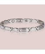 Sabona Magnetic Bracelet Lady Executive Designer Duet Magnetic , Large. 7.5 - £68.94 GBP