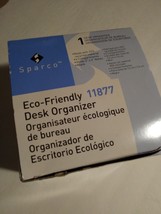 Sparco 11877 Eco-Friendly 6 Compartment Desk Organizer New in Box - £16.23 GBP