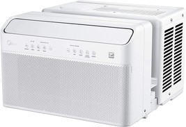 Midea 8,000 BTU U-Shaped Smart Inverter Window Air Conditioner–Cools up ... - $463.99