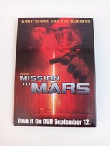 Tim Robbins Mission To Mars DVD Movie Promo Pin Button - £6.48 GBP