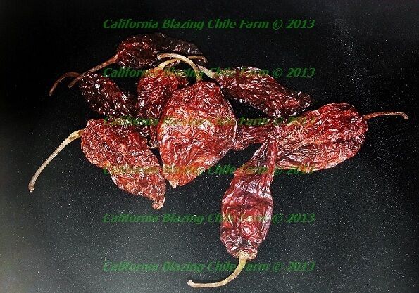 2 ounce Whole Dried Ghost Pepper Insanely HOT! - $13.50