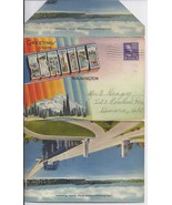GREETINGS FROM SEATTLE WASHINGTON Souvenir PostCards Picture Pack of 18,... - £4.65 GBP