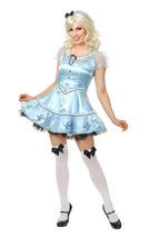 SEXY ALICE WONDERLAND ADULT HALLOWEEN COSTUME SMALL 5-7 - £51.15 GBP