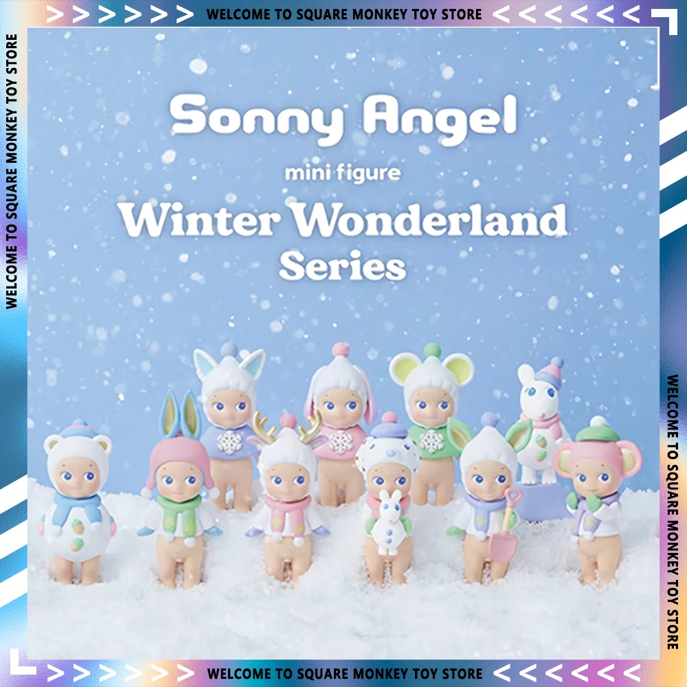 New Sonny Angel Winter Wonderland Series Blind Box Kawaii Mini Action Figure - £22.93 GBP+