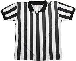 Crown Sporting Goods Men&#39;s Official Black &amp; White Stripe Referee / Umpir... - £7.77 GBP