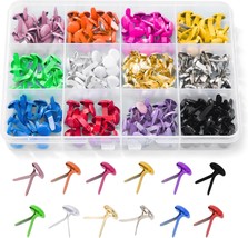 180pcs Brads for Paper Crafts12 Colors Brads Paper Fasteners Metal Paper  - $314.18 MXN
