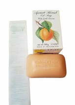 Vintage 1984 Crabtree &amp; Evelyn Apricot Kernel Oil Soap w Cold Cream New ... - £23.73 GBP