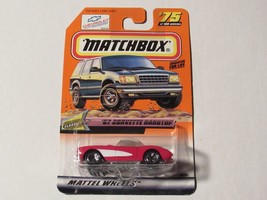 Matchbox  1999   57 Corvette Hardtop   #75     New  Sealed - $12.50