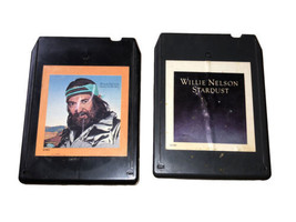 Willie Nelson “Always On My Mind” &amp; “Stardust” Set Of 8-Tracks - £4.40 GBP