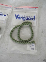 VINTAGE Lot of 2 Cloth Vanguard Military Uniform Ropes - £11.68 GBP