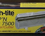 Stretch-tite Wrap&#39;N Snap 7500 Dispenser Cutter Food Wrapper FAST FREE SH... - $44.84